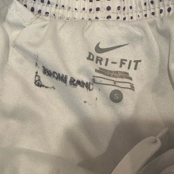 Girls Nike Dri-Fit Shorts sz S Purple Dot Nike Shorts Kids Small - Picture 6 of 6
